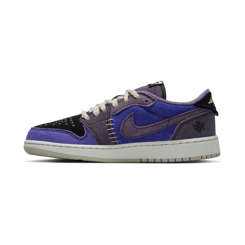 Air Jordan 1 Retro Low OG 'Zion Williamson Voodoo Alternate' Big Kids' Shoes