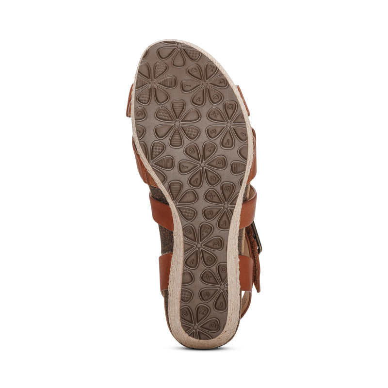Anna Arch Support Wedge #color_cognac