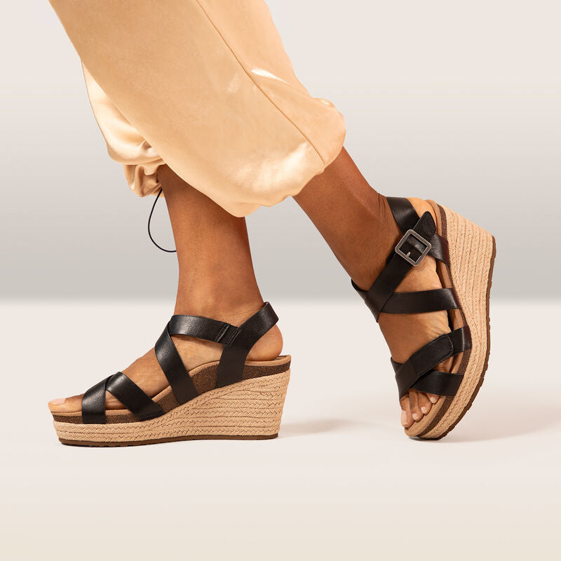 Anna Arch Support Wedge #color_cognac