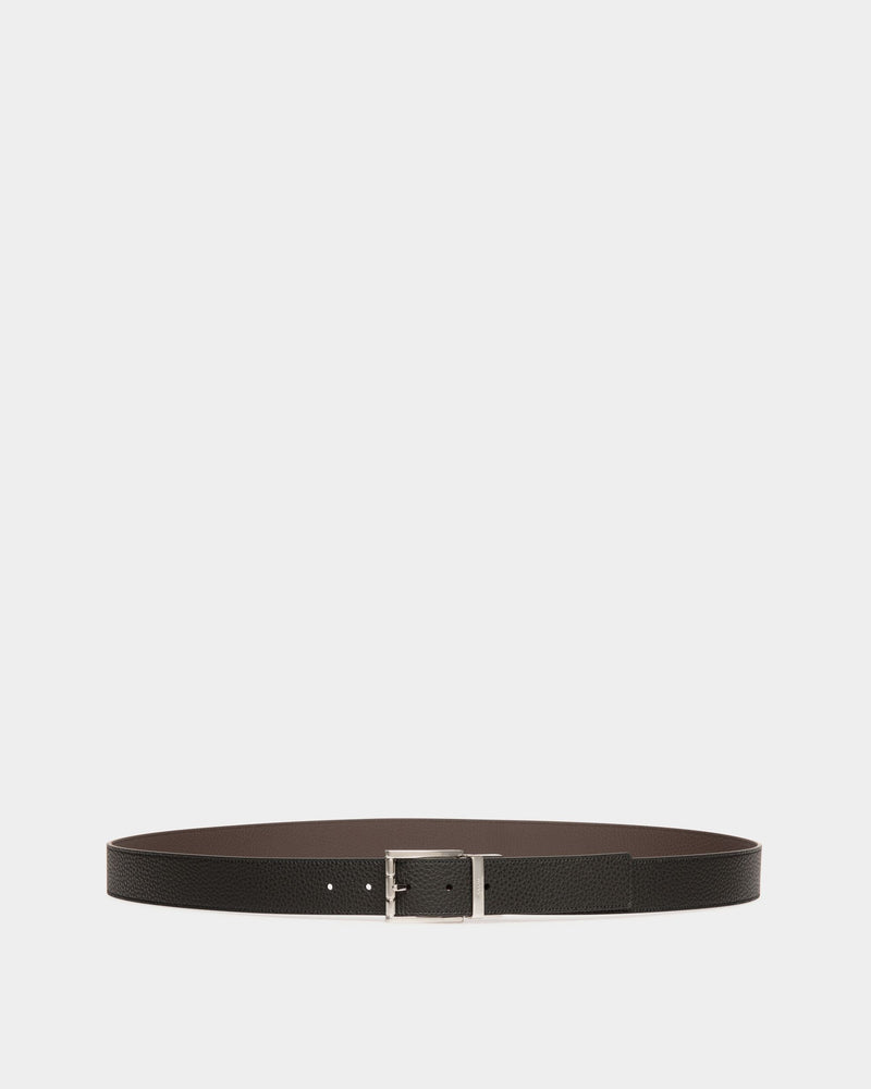 Astory 35mm Reversible And Adjustable Belt In Black And Brown Leather