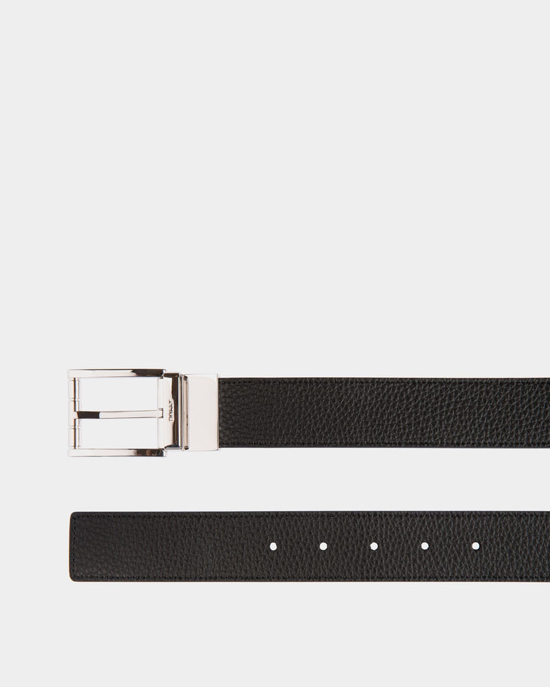 Astory 35mm Reversible And Adjustable Belt In Black And Brown Leather