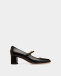 Ballyrina Pump in Black Leather