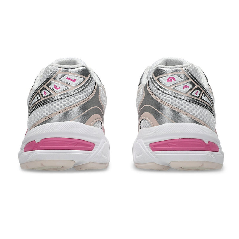 Big Kid's ASICS Gel-1130 White/Dragon Fruit (1204A169-107)
