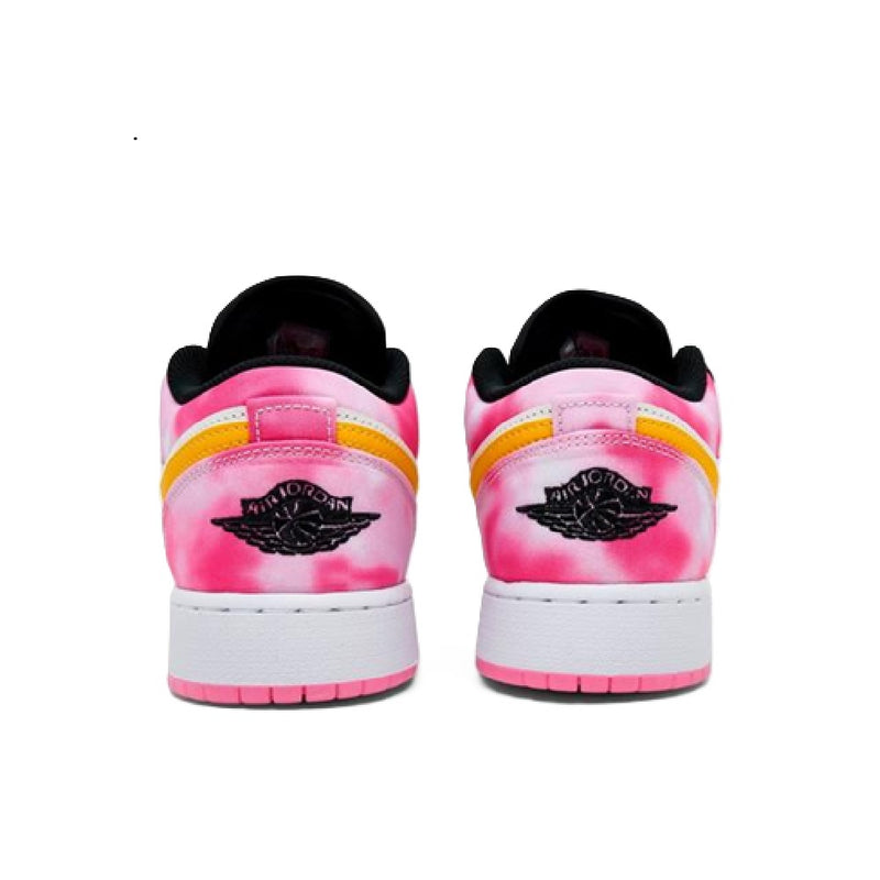 Big Kid's Jordan 1 Low SE BG Black/University Gold-Sail (IV2445 010)