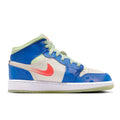 Big Kid's Jordan 1 Mid SE Game Royal/Pale Ivory (II1258 400)