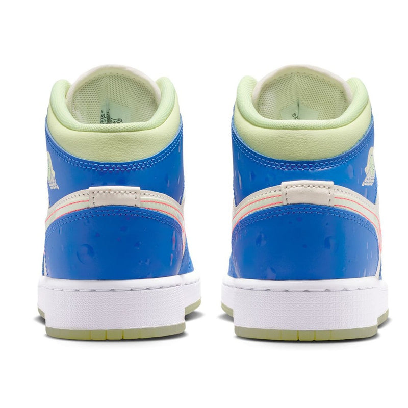 Big Kid's Jordan 1 Mid SE Game Royal/Pale Ivory (II1258 400)