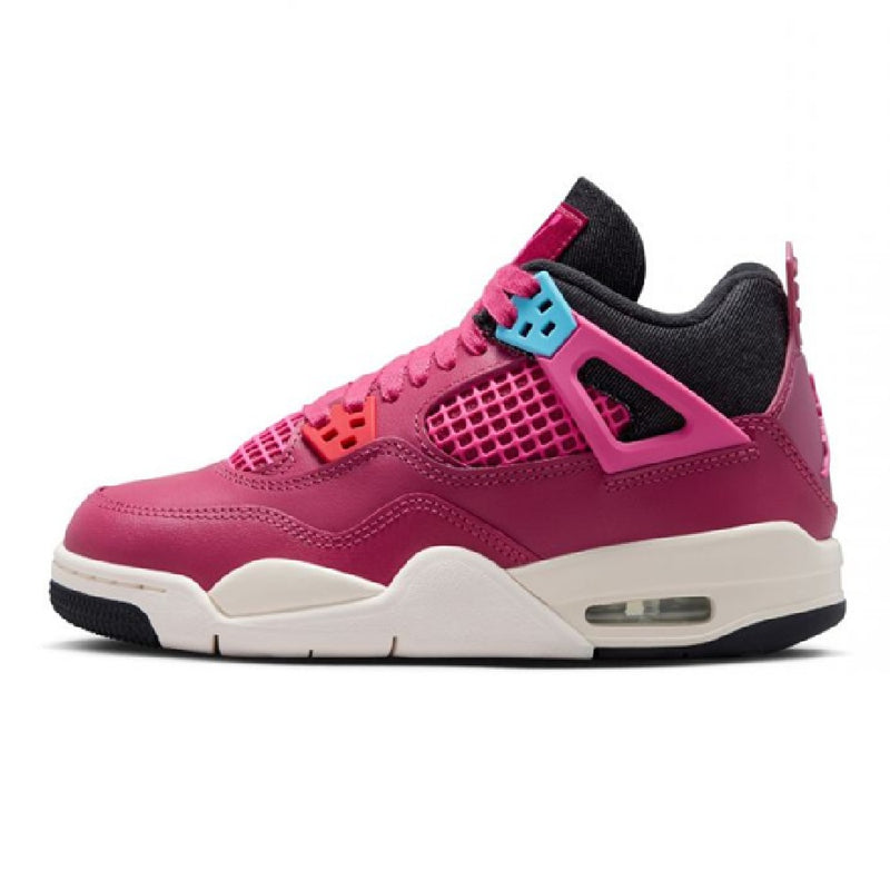 Big Kid's Jordan 4 Retro "She's A Star" Sweet Beet/Desert Pk (IO2829 600)