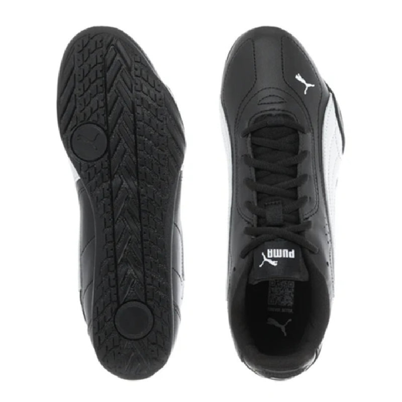 Big Kid's Puma Catch Jr Puma Black-Puma White (403904 04)