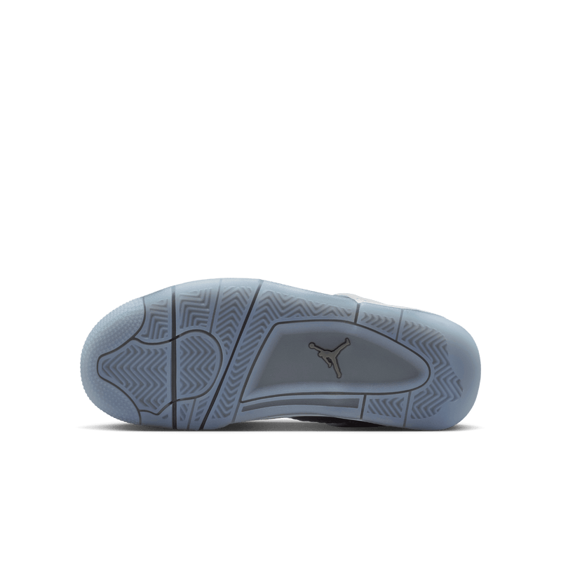 Big Kids' Air Jordan 4 Retro "Blue Chill"