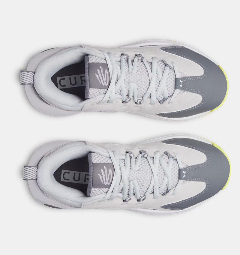 Big Kids' Under Armour Curry 3Z 25 Suede "Titan Gray" (Unisex)