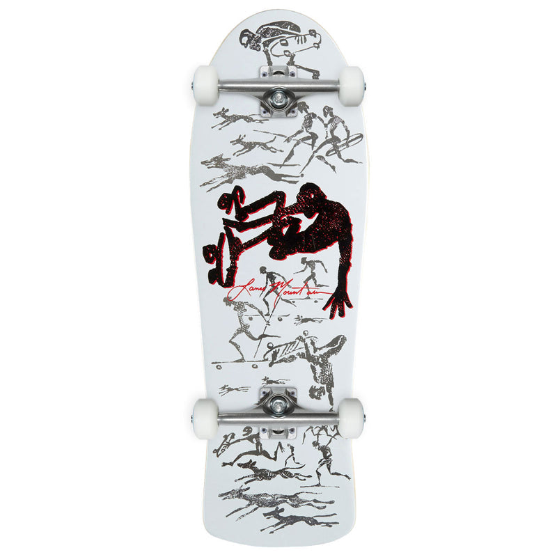 Bones Brigade Lance Mountain Series 17 Skateboard Complete - White - 9.94"