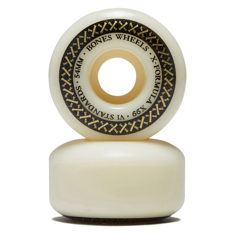 Bones X-Formula Standards 99a V1 Skateboard Wheels - 54mm