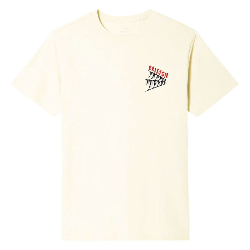 Brixton Switchback T-Shirt - Cream