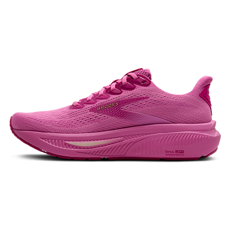 Brooks Ghost 17 Pink - Fuchsia - Gold