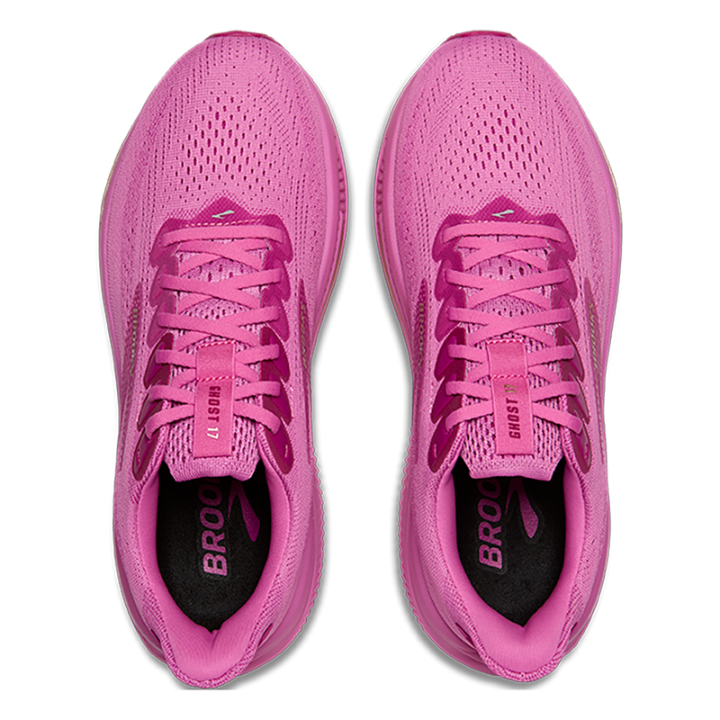 Brooks Ghost 17 Pink - Fuchsia - Gold
