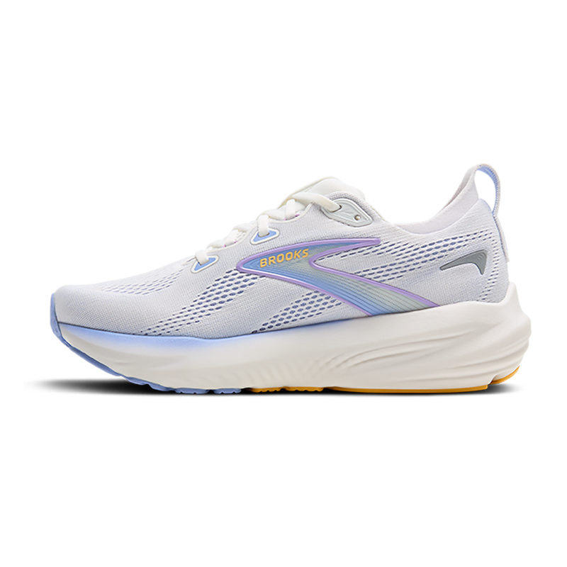 Brooks Glycerin 22 White - Blue Heron - Apricot