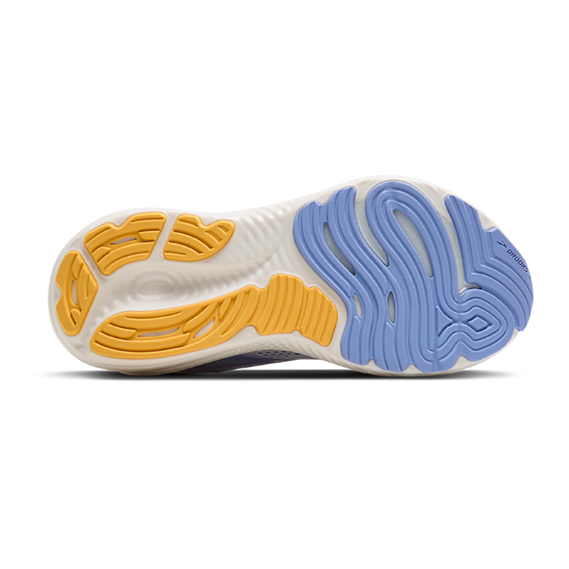 Brooks Glycerin 22 White - Blue Heron - Apricot