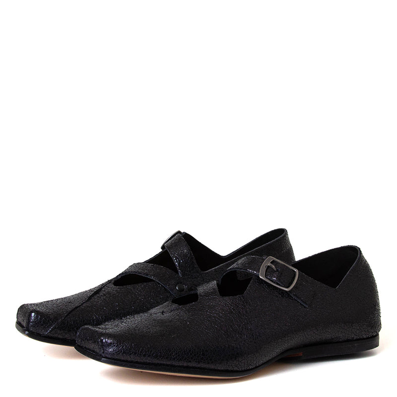 Buckle Women's Leather Shoe