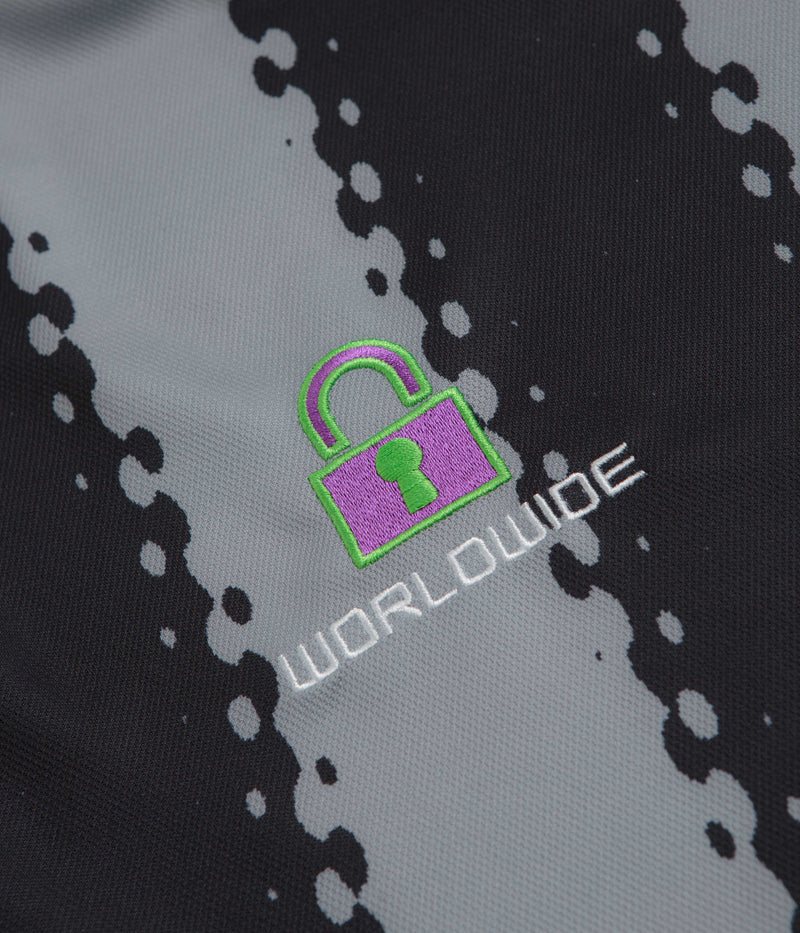 Butter Goods All City Long Sleeve Jersey in Black and Charcoal