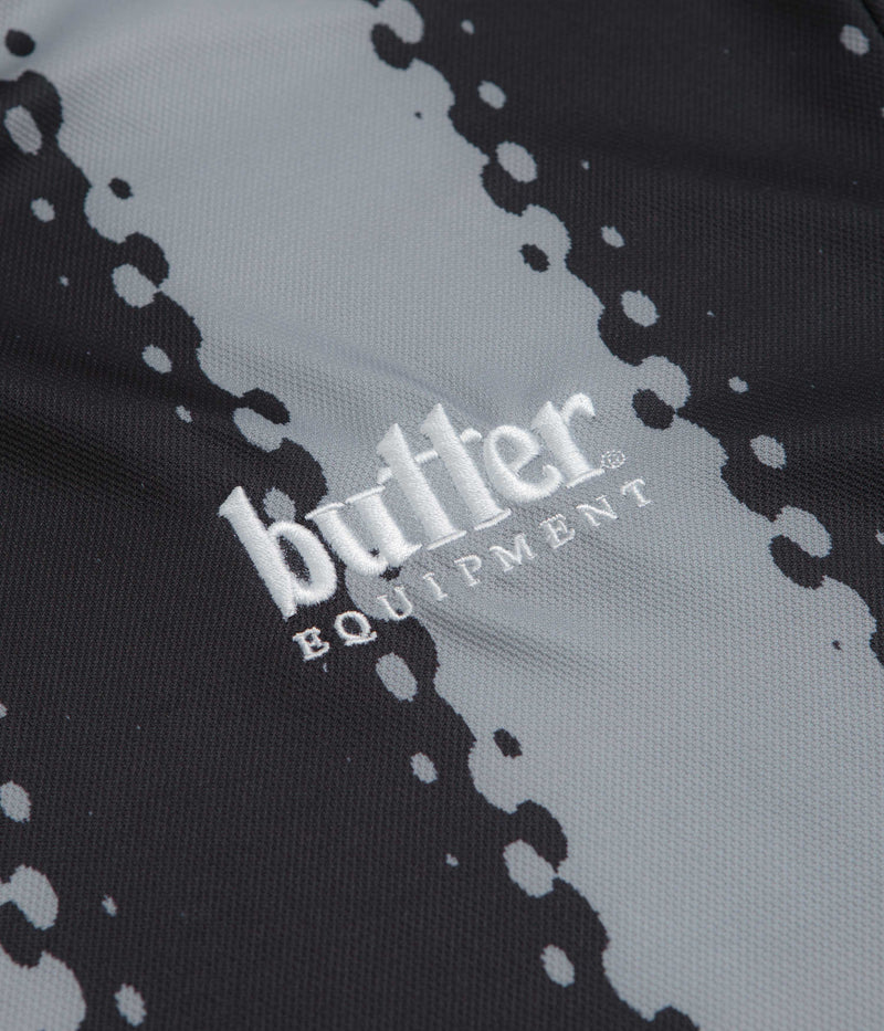 Butter Goods All City Long Sleeve Jersey in Black and Charcoal