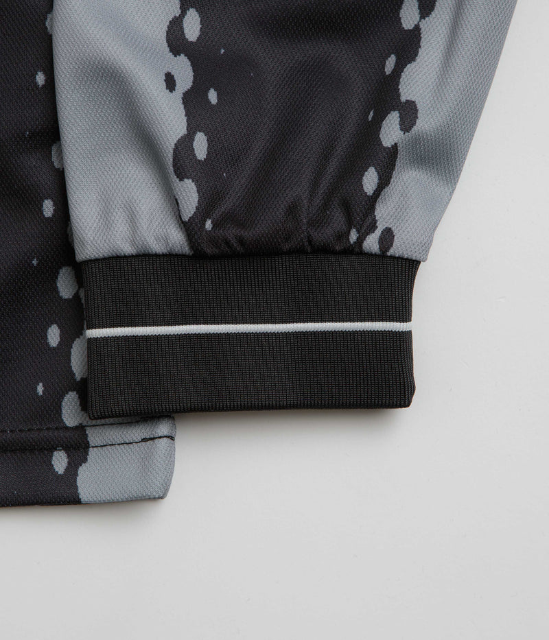 Butter Goods All City Long Sleeve Jersey in Black and Charcoal