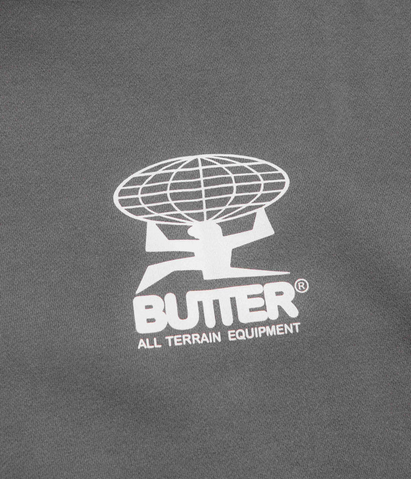 Butter Goods All Terrain Hoodie in Washed Steel