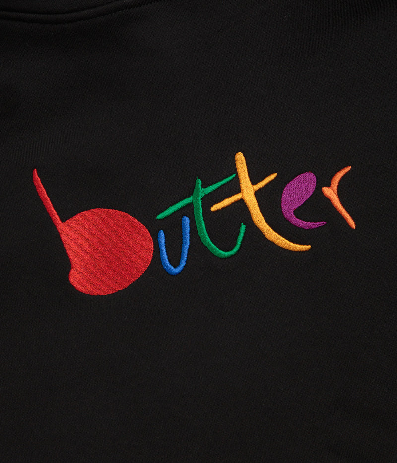 Butter Goods Art Hoodie in Black