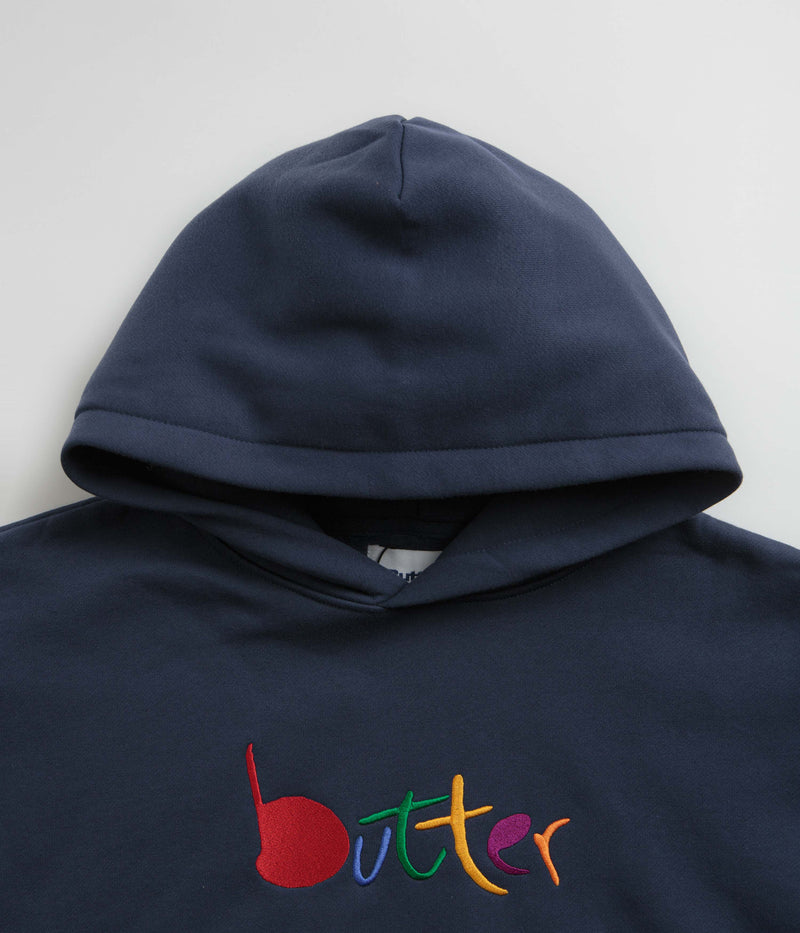 Butter Goods Art Hoodie in Navy