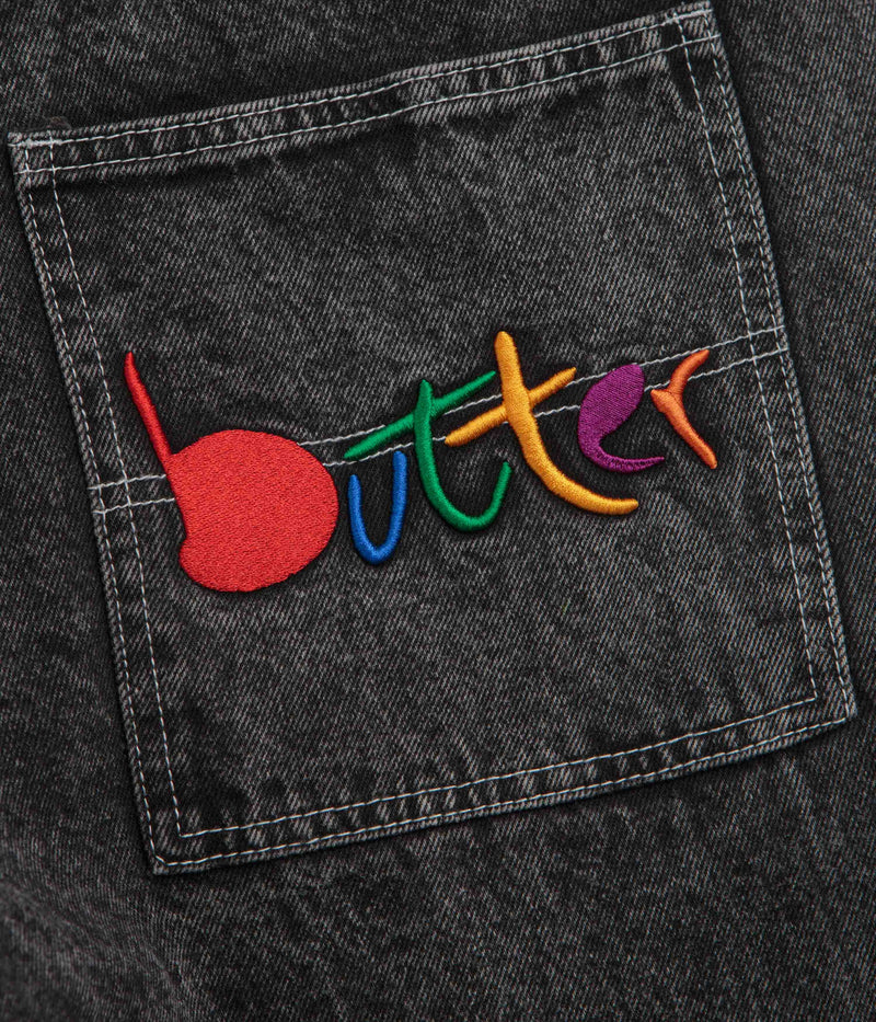 Butter Goods Art Jeans in Washed Black