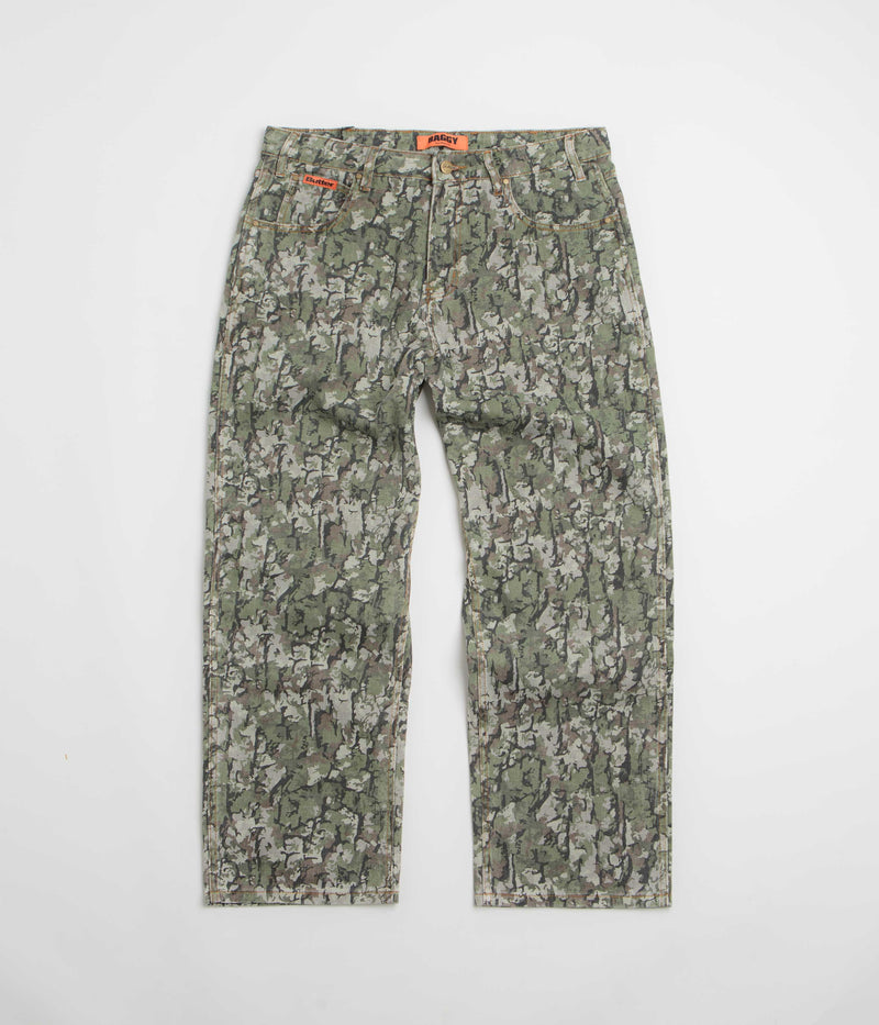 Butter Goods Bark Camo Jeans in Army