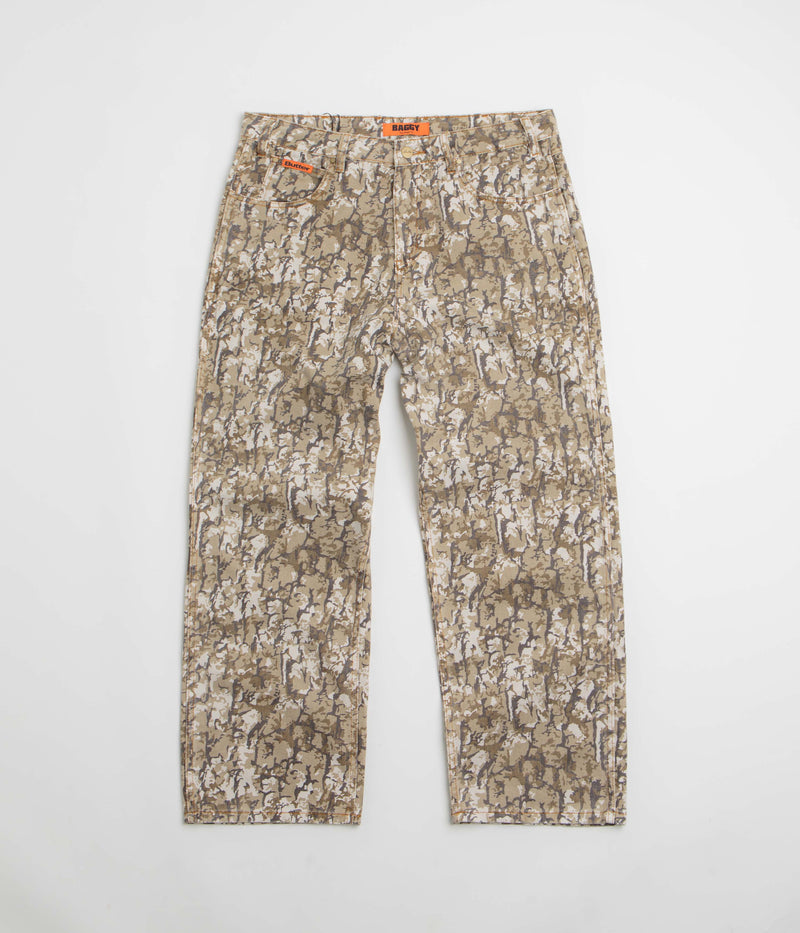 Butter Goods Bark Camo Jeans in Tan