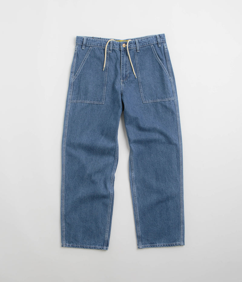 Butter Goods Breakdown Relaxed Jeans in Solid Blue