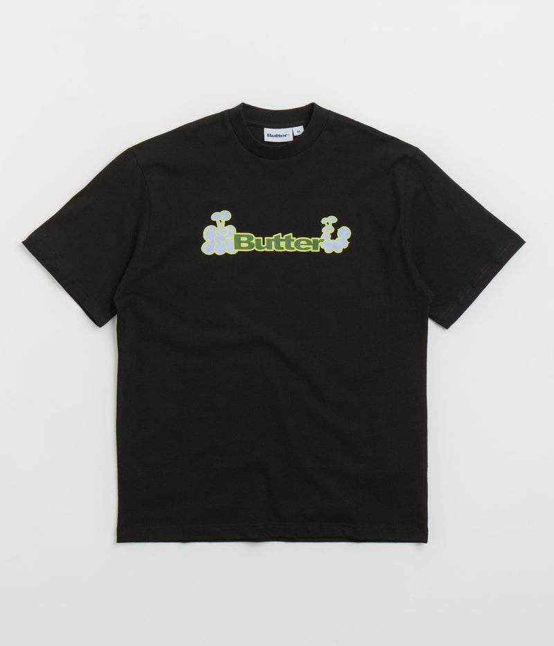 Butter Goods Bugs Logo T-Shirt in Black