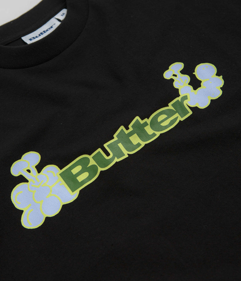 Butter Goods Bugs Logo T-Shirt in Black