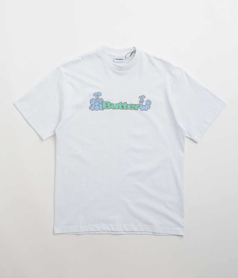 Butter Goods Bugs Logo T-Shirt in White