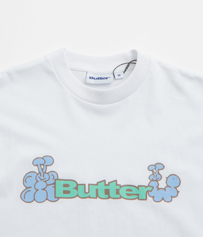 Butter Goods Bugs Logo T-Shirt in White