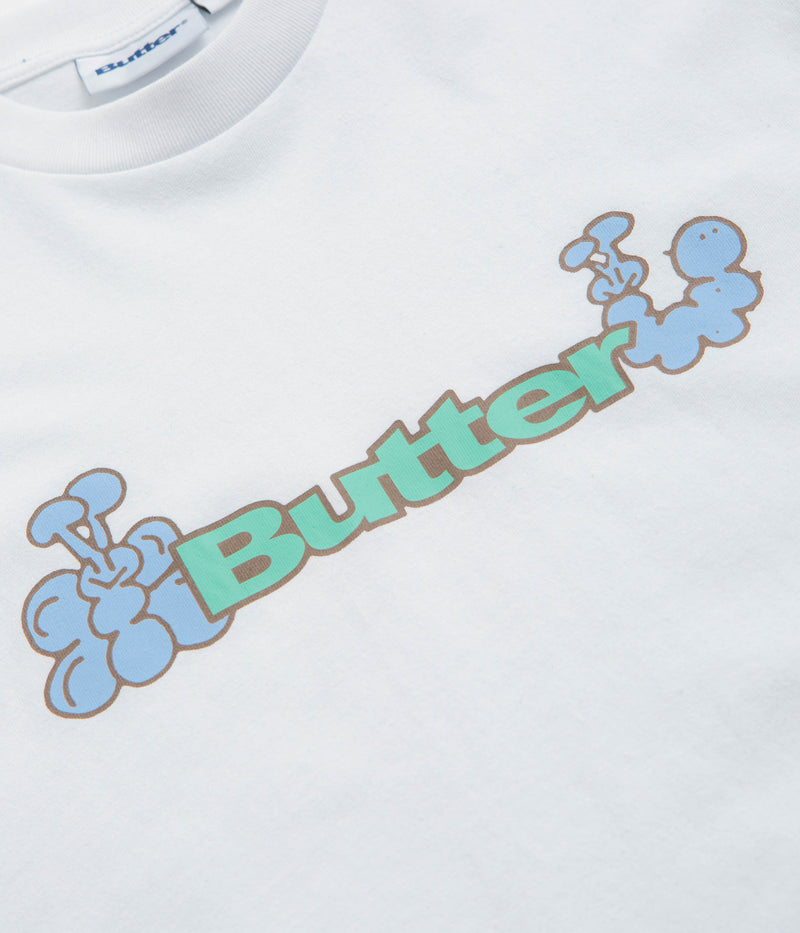 Butter Goods Bugs Logo T-Shirt in White