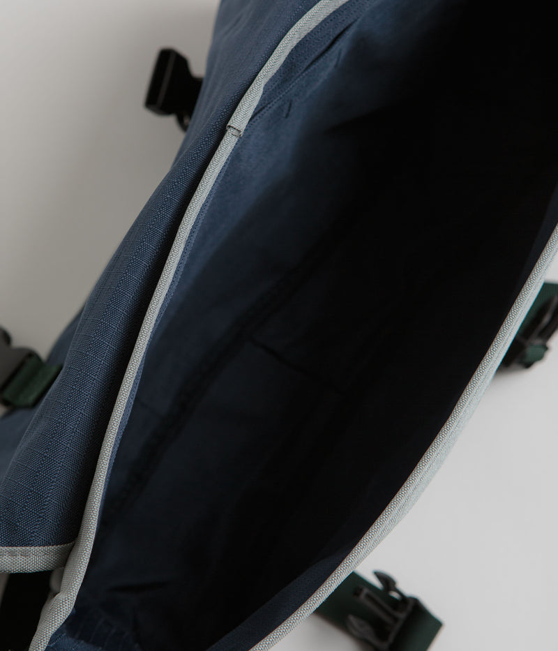 Butter Goods Commute Side Bag in Grey and Dark Teal