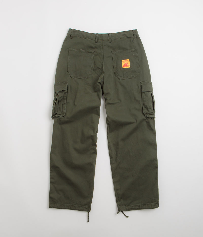 Butter Goods Field Cargo Pants in Forest Green