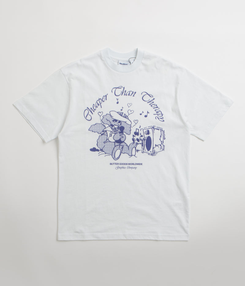 Butter Goods Karaoke T-Shirt in White