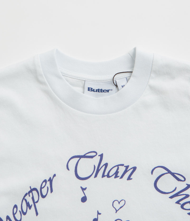 Butter Goods Karaoke T-Shirt in White