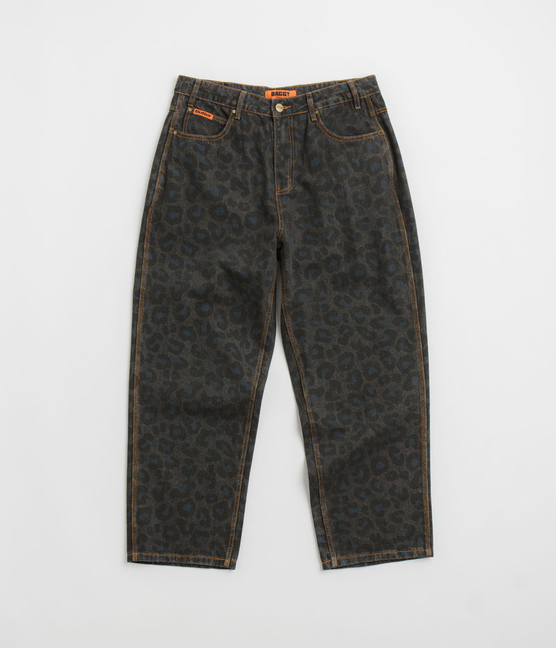 Butter Goods Leopard Jeans in Black
