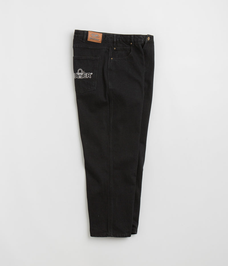 Butter Goods Lock Baggy Jeans in Flat Black