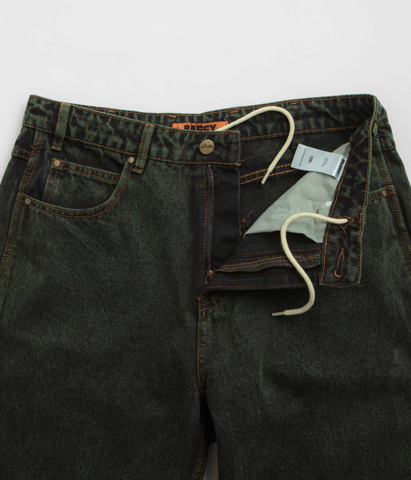 Butter Goods Lock Baggy Jeans in Washed Ivy