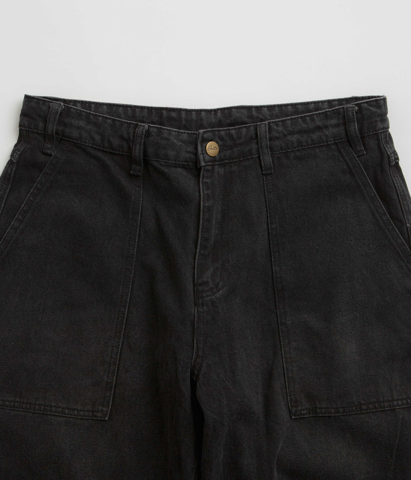 Butter Goods Patch Pocket Jeans in Faded Black