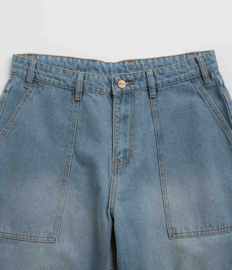 Butter Goods Patch Pocket Jeans in Faded Blue
