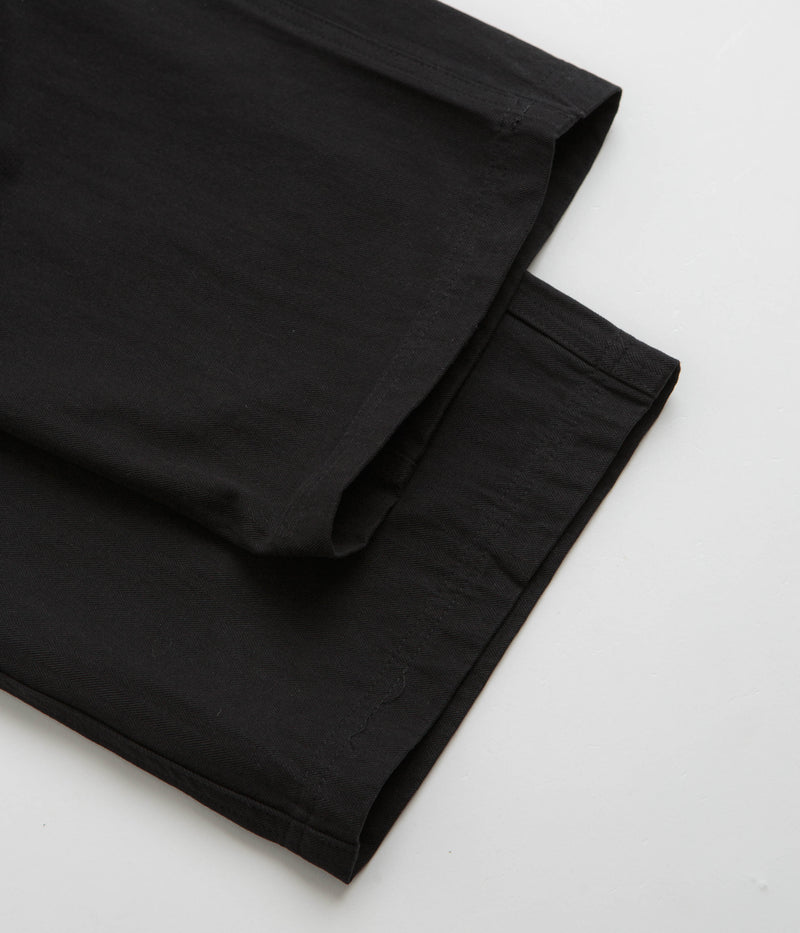 Butter Goods Pleated Trousers in Black