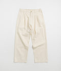Butter Goods Pleated Trousers in Bone