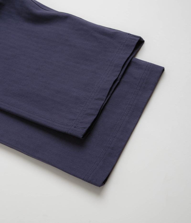Butter Goods Pleated Trousers in Navy