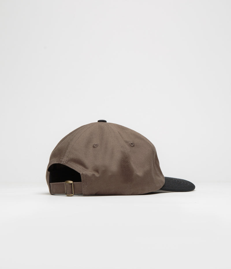 Butter Goods Pooch Cap in Brown and Black